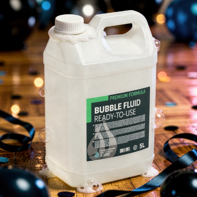 Liquide à bulles prêt à l’emploi – Version économique efficace, bidon de 5 litres.