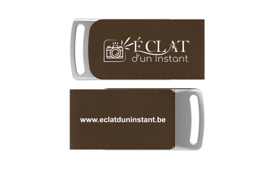 Clé USB Executive – Édition Cuir